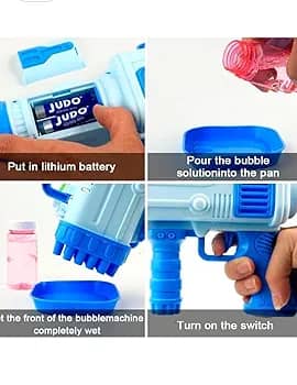 Poparoo™ Bubble Bazooka